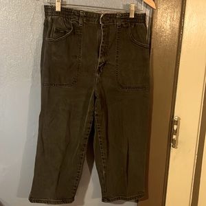 🍷vintage🍷LEE denim carpi gray/black